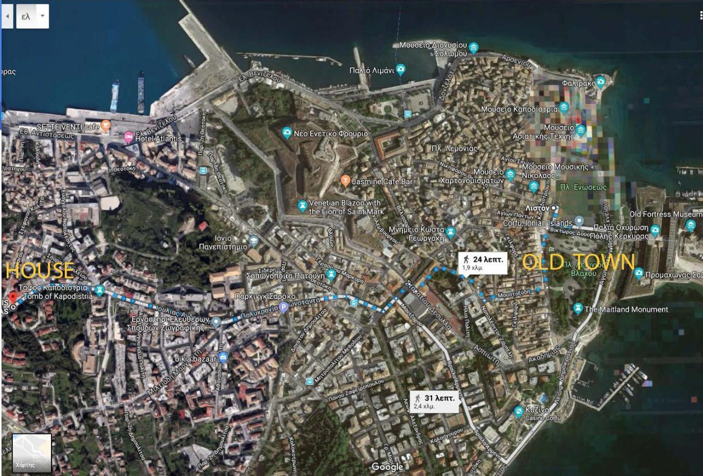 B&B In Corfu Town Exterior photo